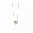 Load image into Gallery viewer, YELLOW GOLD NATURAL DIAMOND HEART PENDANT