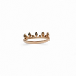 Load image into Gallery viewer, ROSE GOLD NATURAL DIAMOND RING CROWN STYLE