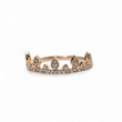 Load image into Gallery viewer, ROSE GOLD NATURAL DIAMOND RING CROWN STYLE