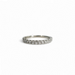 Load image into Gallery viewer, WHITE GOLD NATURAL DIAMOND WEDDING BAND
