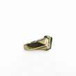 Load image into Gallery viewer, YELLOW GOLD MEN'S RING WITH BLACK ONYX AND CZ STONES.