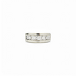 Load image into Gallery viewer, MEN'S WEDDING BAND WITH 5 DIAMONDS.