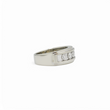 Load image into Gallery viewer, MEN'S WEDDING BAND WITH 5 DIAMONDS.