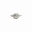 Load image into Gallery viewer, WHITE GOLD NATURAL DIAMOND ENGAGEMENT RING