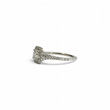 Load image into Gallery viewer, WHITE GOLD NATURAL DIAMOND ENGAGEMENT RING