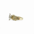 Load image into Gallery viewer, LADY'S RING WITH MARQUISE, BAGUETTE AND ROUND NATURAL DIAMONDS.