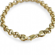 Load image into Gallery viewer, YELLOW GOLD ROLO LINK BRACELET