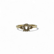 Load image into Gallery viewer, TWO TONE GOLD LADY'S RING SETTING FOR OVAL AND ROUND STONES