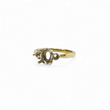 Load image into Gallery viewer, TWO TONE GOLD LADY'S RING SETTING FOR OVAL AND ROUND STONES