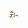 Load image into Gallery viewer, ROSE GOLD SEMI MOUNT RING SETTING FOR OVAL MAIN GEMSTONE