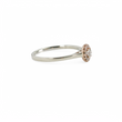 Load image into Gallery viewer, WHITE & ROSE GOLD NATURAL DIAMOND LADY'S RING