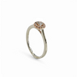 Load image into Gallery viewer, WHITE & ROSE GOLD NATURAL DIAMOND LADY'S RING