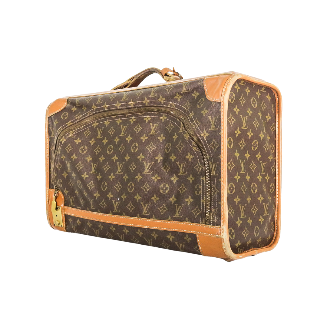 Louis Vuitton Vintage Monogram Canvas Pullman Travel Suitcase