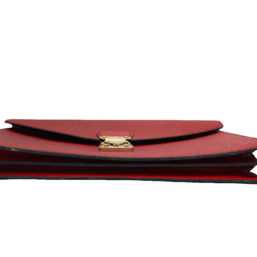 LOUIS VUITTON SERVIETTE CONSEILLER RED EPI