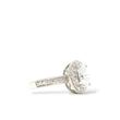 Load image into Gallery viewer, WHITE GOLD LADY'S RING WITH OVAL GIA DIAMOND
