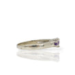 Load image into Gallery viewer, WHITE GOLD LADY'S RING PAST PRESENT FUTURE WITH NATURAL DIAMOND
