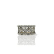 Load image into Gallery viewer, WHITE GOLD LADY'S RING BAND WITH NATURAL DIAMONDS
