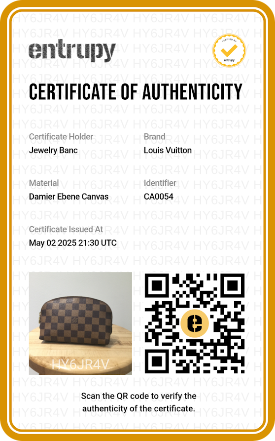 PREOWNED LOUIS VUITTON COSMETIC POUCH