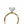 Load image into Gallery viewer, TWO TONE GOLD SEMI MOUNT RING SETTING FOR ROUND STONE
