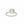 Load image into Gallery viewer, WHITE GOLD SEMI MOUNT RING SETTING FOR A ROUND CENTER STONE
