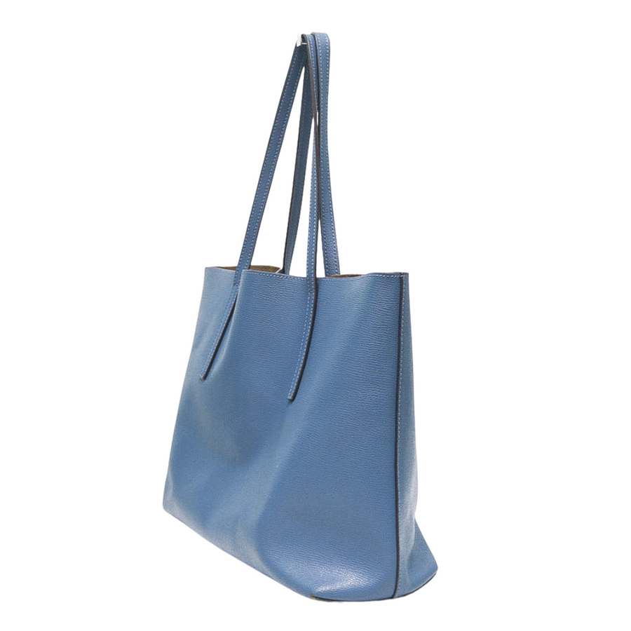 PREOWNED FENDI VITELLO VIENNA ENAMEL F SHOPPING TOTE