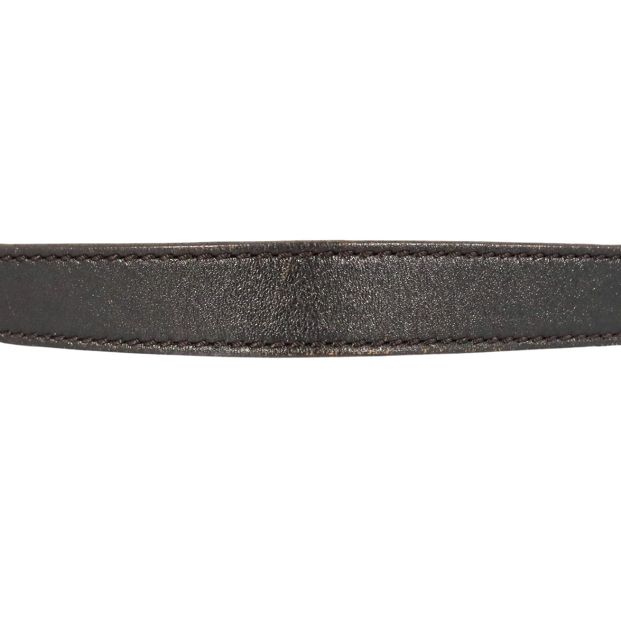 PREOWNED FENDI ZUCCHINO CANVAS BAGUETTE