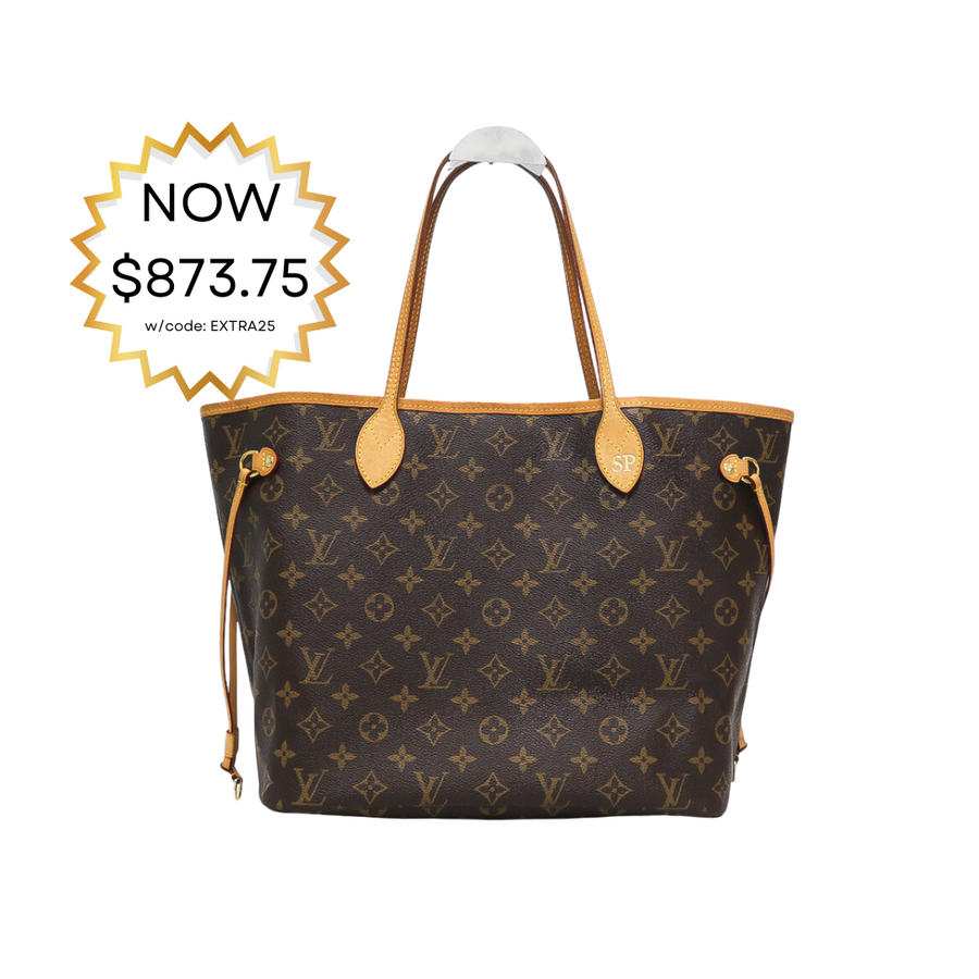 PREOWNED LOUIS VUITTON NEVERFULL MONOGRAM MM
