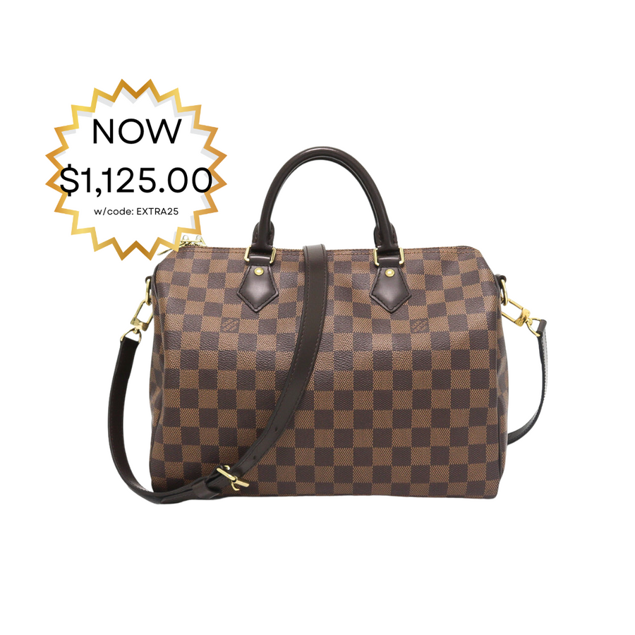 PREOWNED LOUIS VUITTON SPEEDY BANDOULIERE 30