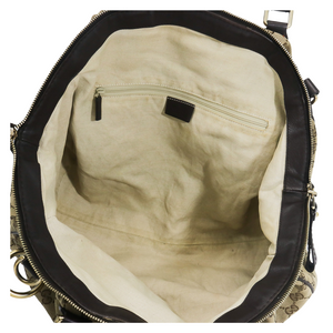 PREOWNED GUCCI SUKEY BOSTON GG BAG