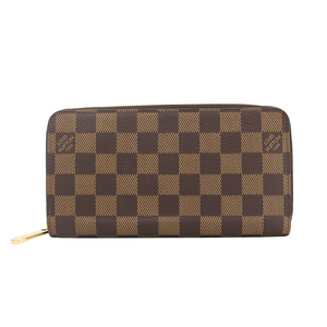 PREOWNED LOUIS VUITTON ZIPPY DAMIER EBENE