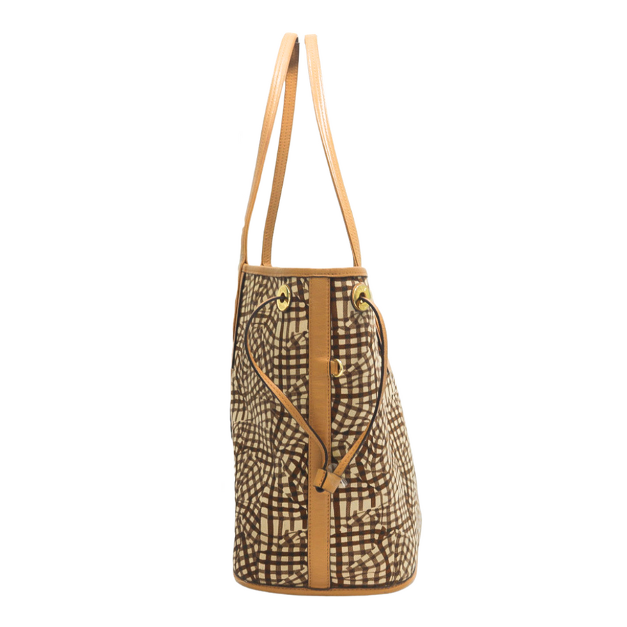 PREOWNED MCM LIZ REVERSIBLE MEDIUM TOTE