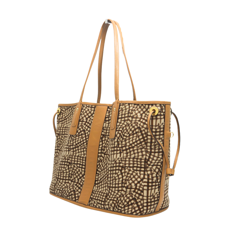 PREOWNED MCM LIZ REVERSIBLE MEDIUM TOTE