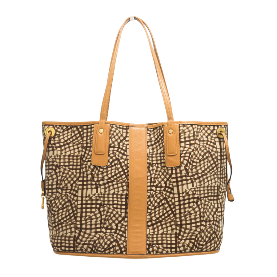 PREOWNED MCM LIZ REVERSIBLE MEDIUM TOTE