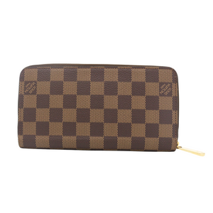 PREOWNED LOUIS VUITTON ZIPPY DAMIER EBENE