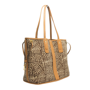 PREOWNED MCM LIZ REVERSIBLE MEDIUM TOTE