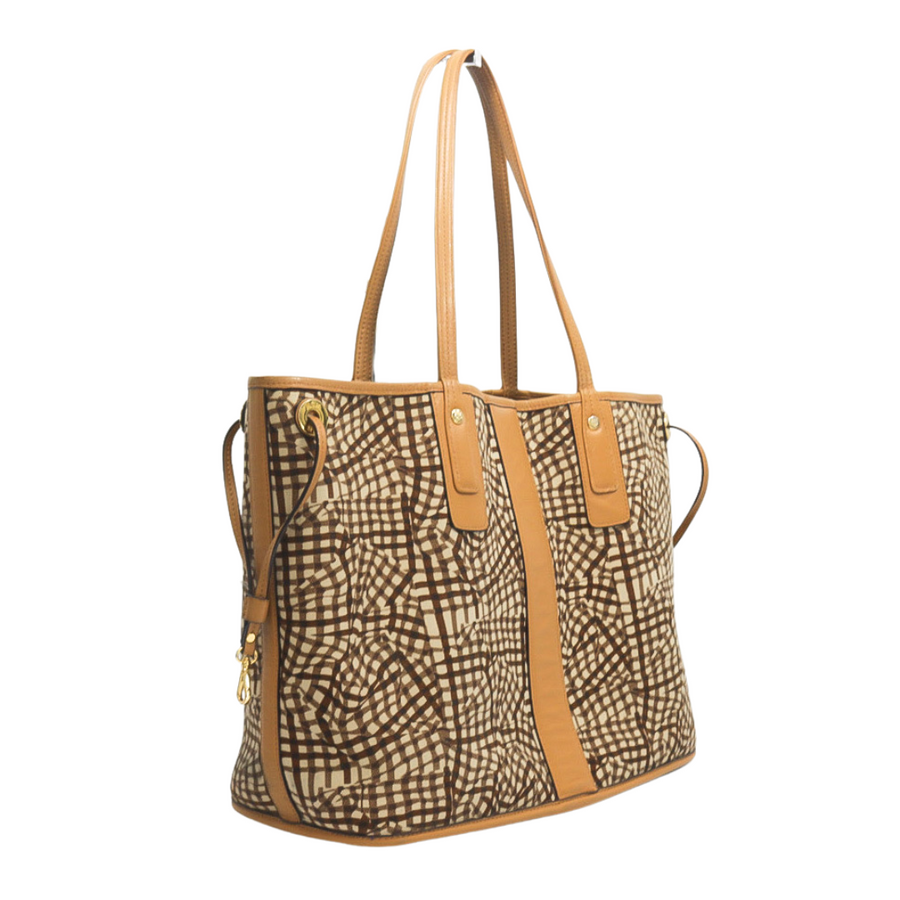 PREOWNED MCM LIZ REVERSIBLE MEDIUM TOTE