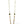 Load image into Gallery viewer, THREE TONE NECKLAVE WITH HEART PENDANT
