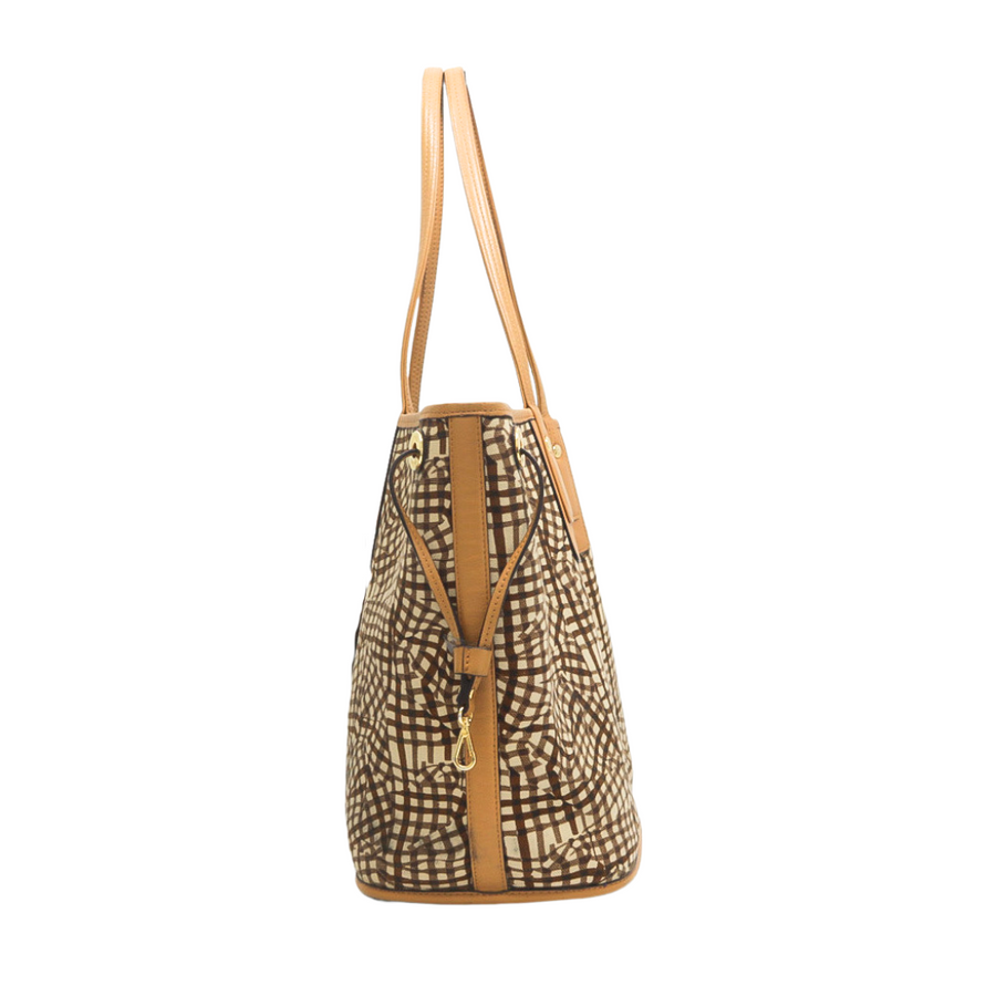 PREOWNED MCM LIZ REVERSIBLE MEDIUM TOTE