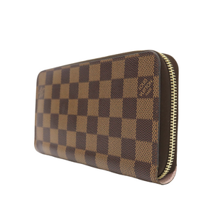 PREOWNED LOUIS VUITTON ZIPPY DAMIER EBENE