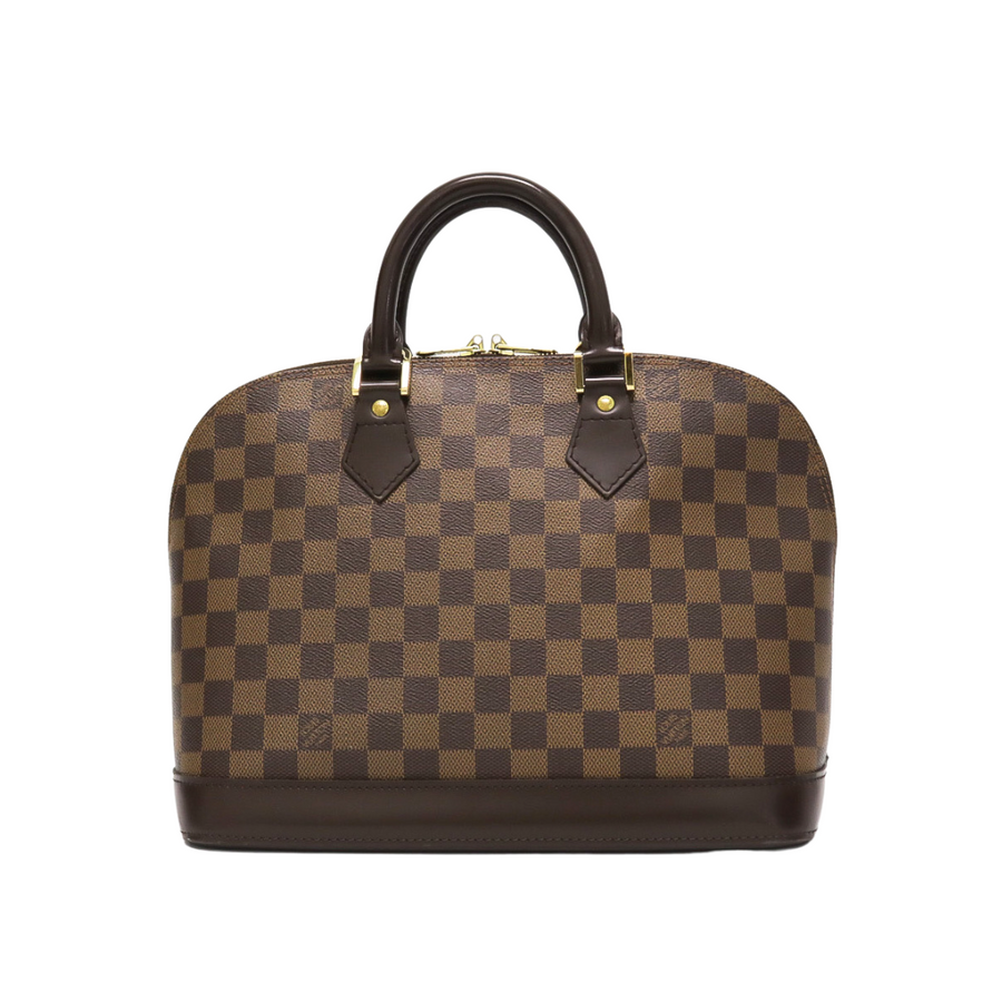 PREOWNED LOUIS VUITTON ALMA DAMIER EBENE