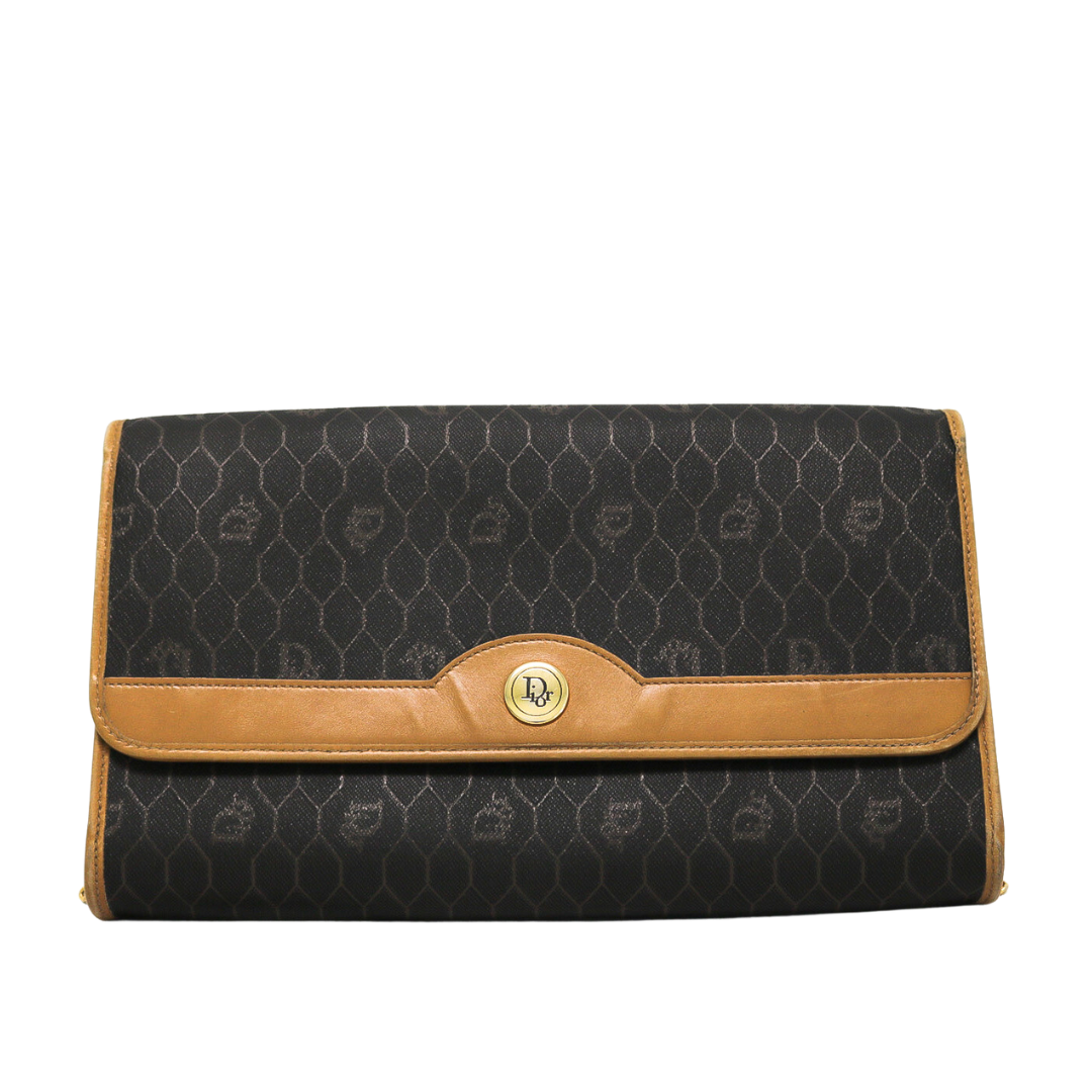 CHRISTIAN DIOR VINTAGE HONEYCOMB SHOULDER BAG – Jewelry Banc