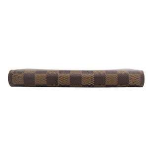PREOWNED LOUIS VUITTON ZIPPY DAMIER EBENE