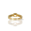 Load image into Gallery viewer, YELLOW GOLD LADY'S RING WITH CUBIC ZIRCONIA STONES
