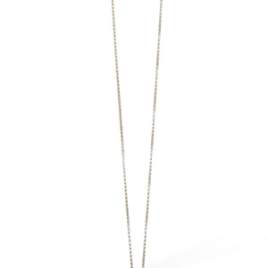 WHITE GOLD NATURAL DIAMONDS PENDANT WITH CHAIN