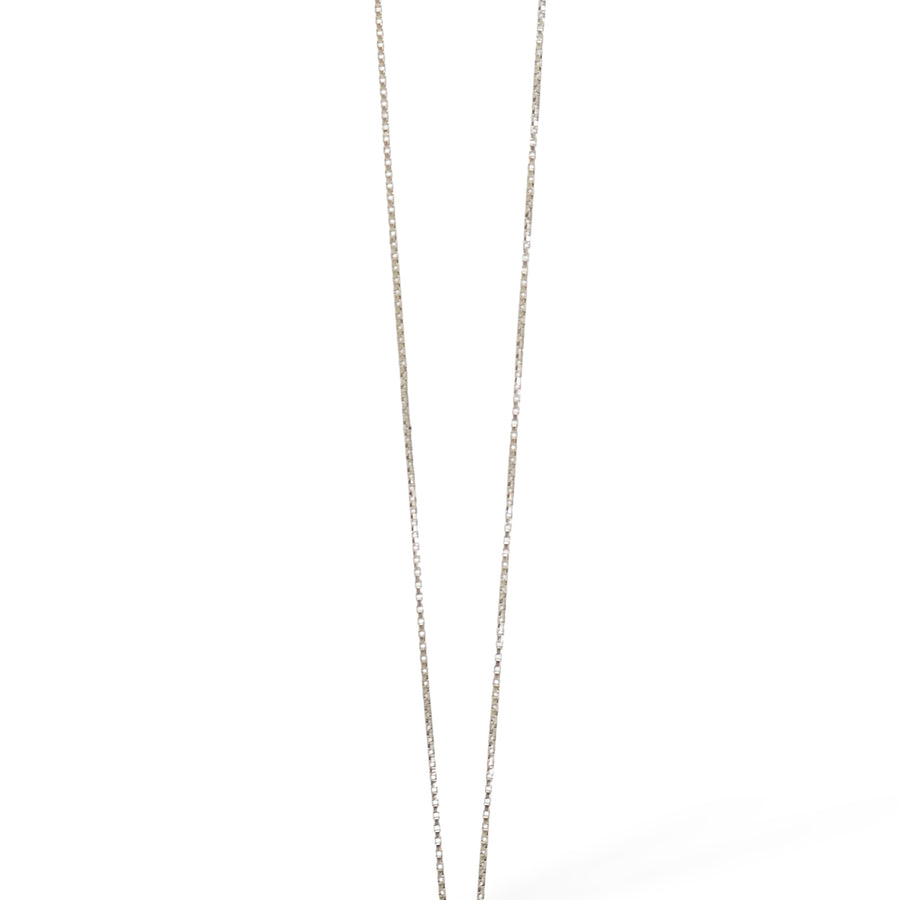 WHITE GOLD NATURAL DIAMONDS PENDANT WITH CHAIN