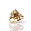 Load image into Gallery viewer, YELLOW GOLD LADY'S RING WITH NATURAL DIAMONDS

