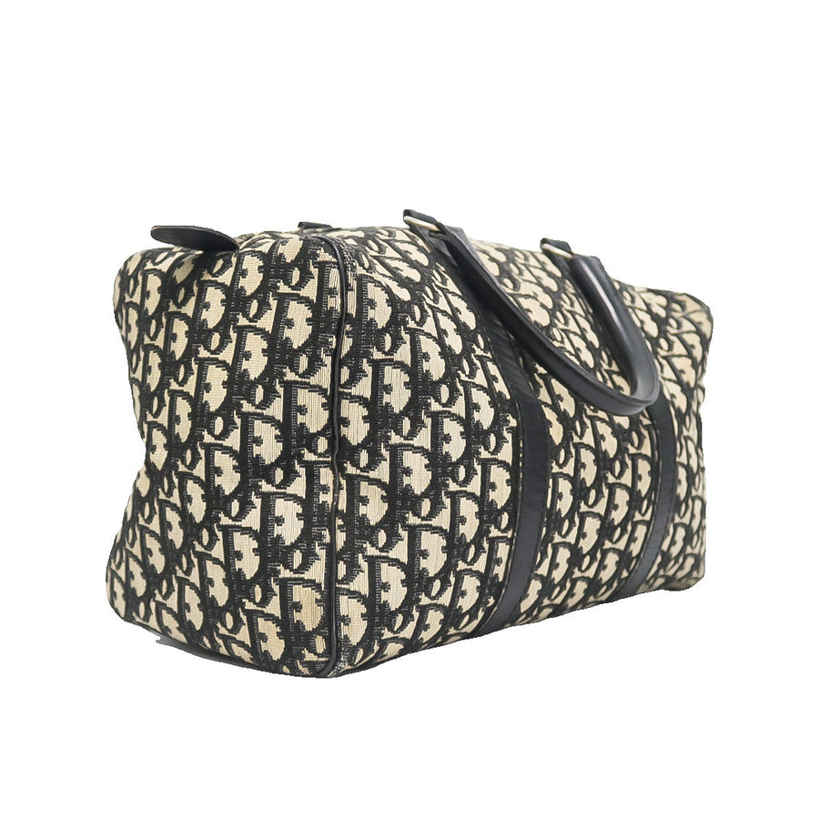 PREOWNED CHRISTIAN DIOR TROTTER BOSTON BAG