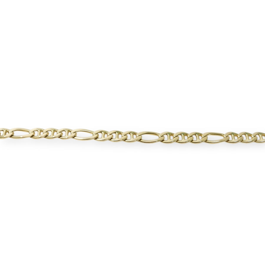 YELLOW GOLD MARINE / ANCHOR BRACELET