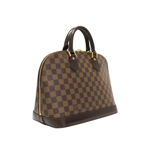 PREOWNED LOUIS VUITTON ALMA DAMIER EBENE