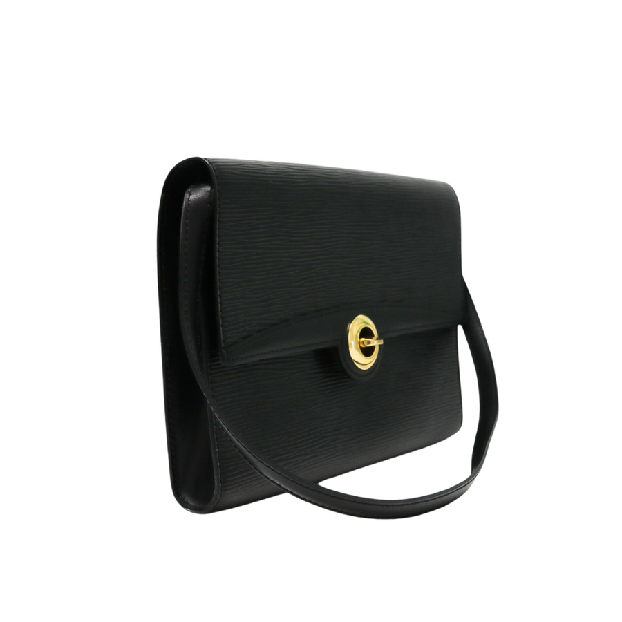 LOUIS VUITTON BLACK EPI ARCHE POCHETTE